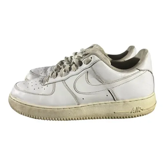 Nike Air Force 1 Low White Sail Men’s Size 13 Leather Sneakers CW2288-111 - Picture 4 of 8